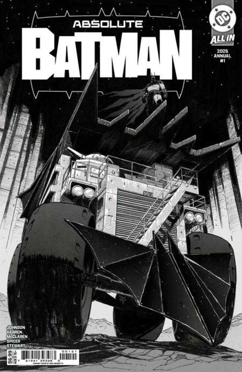 Absolute Batman 2025 Annual #1 (One Shot) Cover B Nick Dragotta Card Stock Variant